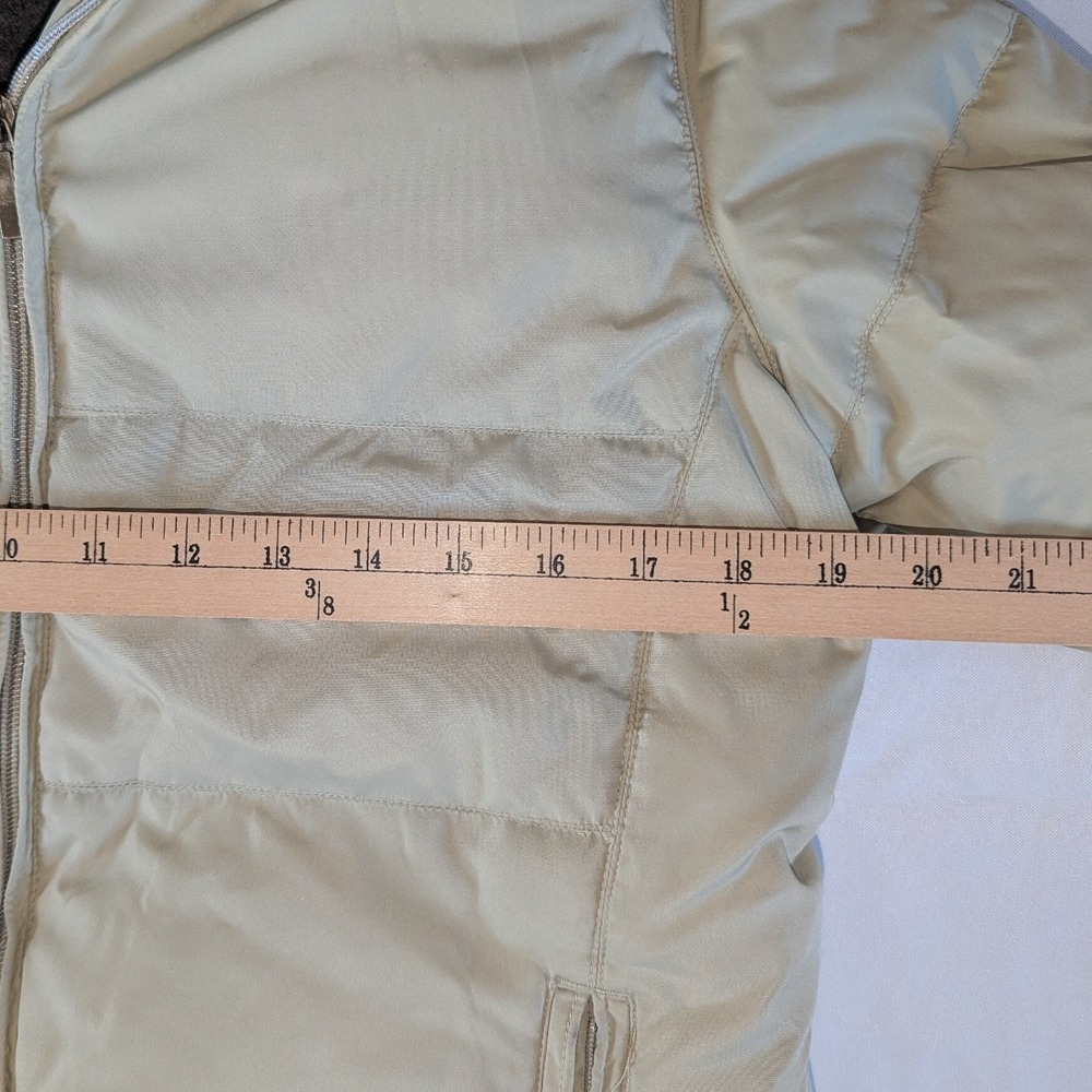Colebrook Women's Puffer Jacket Hooded Tan Down Size S Winter Warm Cozy - Picture 10 of 10
